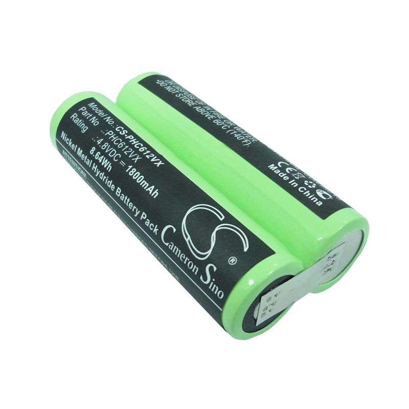 Ni-MH Battery fits Philips, Fc6125 4.8V, 1800mAh Vacuum Cameron Sino Technology Limited