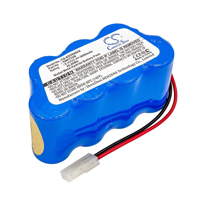Ni-MH Battery fits Euro Pro, Uv617, Uv617r, Uv640 8.4V, 3000mAh Vacuum Cameron Sino Technology Limited