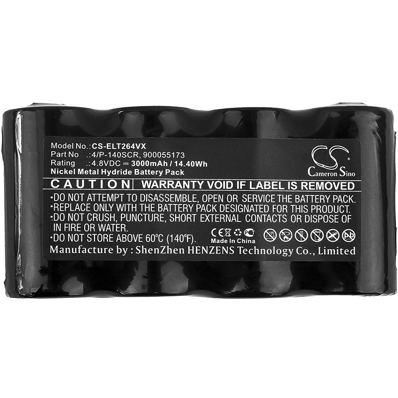 Ni-MH Battery fits Electrolux, Spirit Wet And Dry, Zb264x, 4.8V, 3000mAh Vacuum Cameron Sino Technology Limited