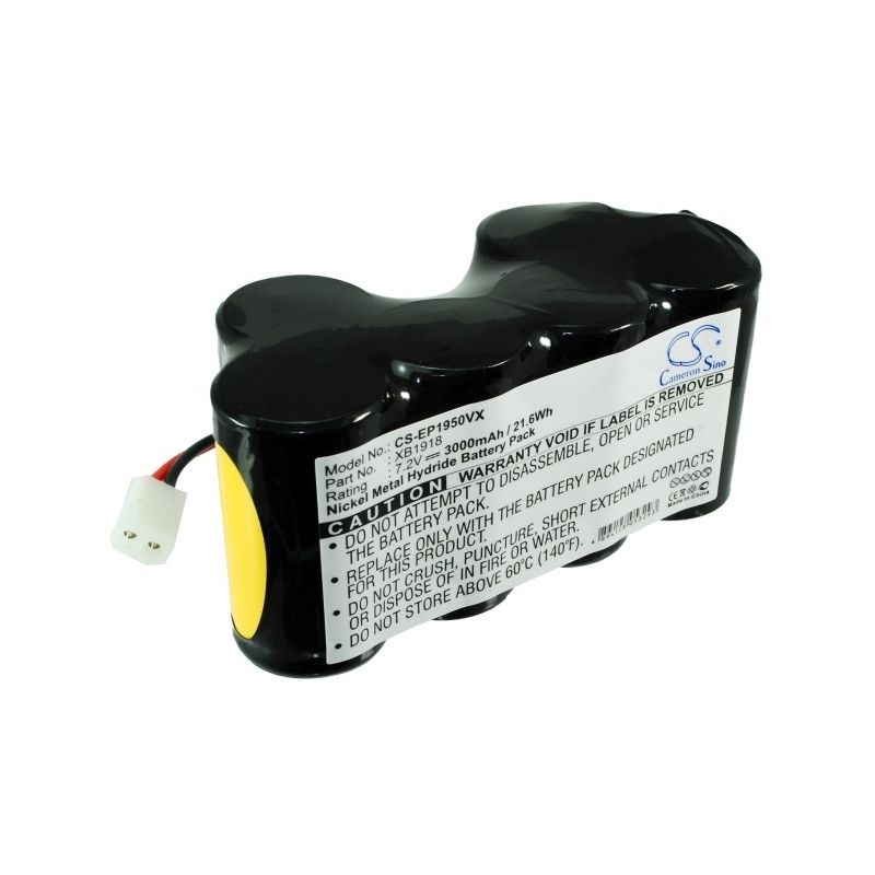Ni-MH Battery fits Euro Pro, Apl1172m, Eu-36120, Shark V1917 7.2V, 3000mAh Vacuum Cameron Sino Technology Limited