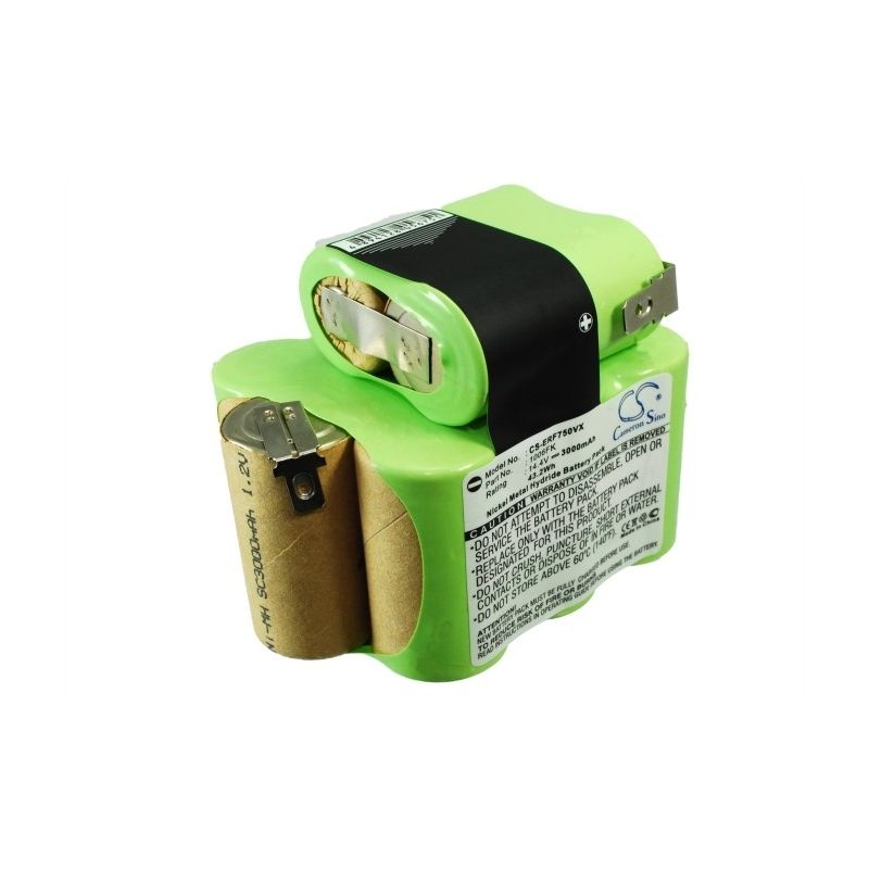 Ni-MH Battery fits Euro Pro, Shark Ep750, Shark Ep750 100350, Shark 14.4V, 3000mAh Vacuum Cameron Sino Technology Limited