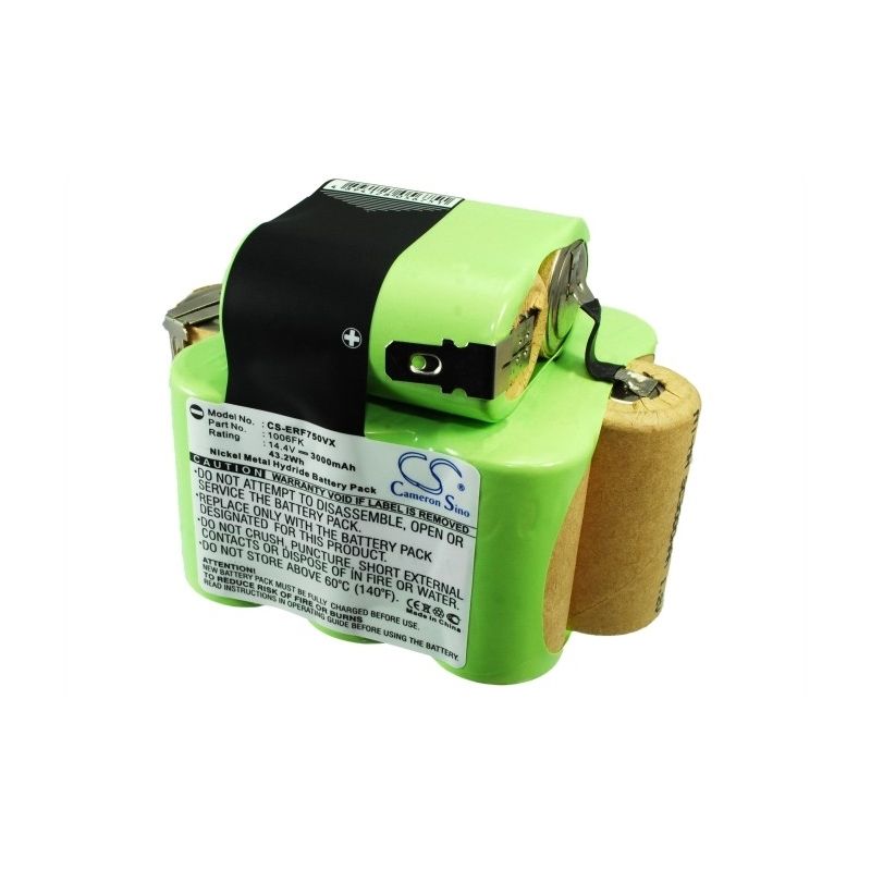 Ni-MH Battery fits Euro Pro, Shark Ep750, Shark Ep750 100350, Shark 14.4V, 3000mAh Vacuum Cameron Sino Technology Limited