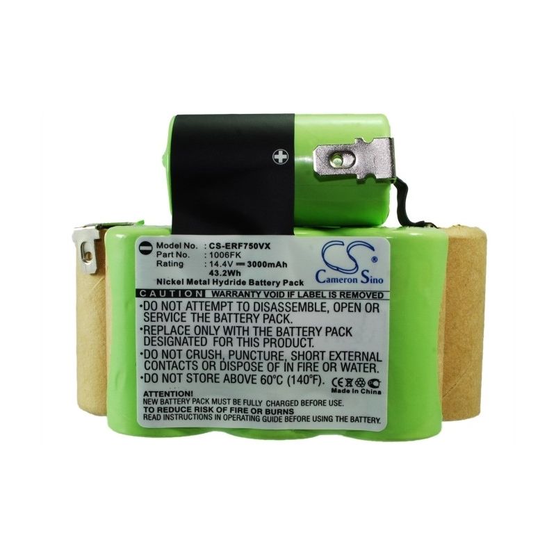 Ni-MH Battery fits Euro Pro, Shark Ep750, Shark Ep750 100350, Shark 14.4V, 3000mAh Vacuum Cameron Sino Technology Limited