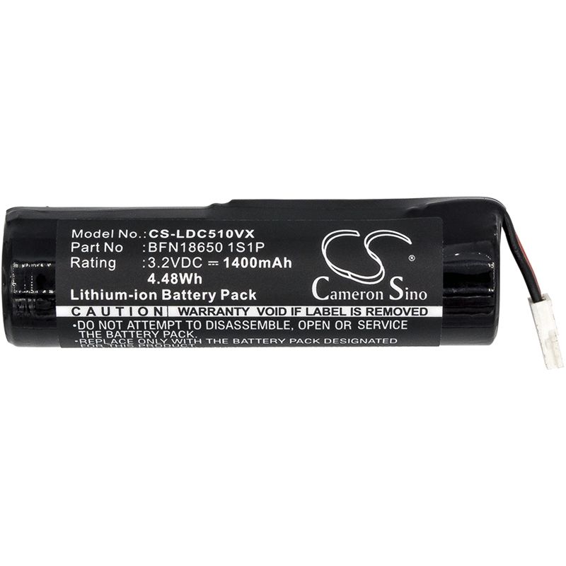 LiFePO4 vacuum Battery fits Leifheit, 51000, 51002, 51113 3.2V, 1400mAh Vacuum Cameron Sino Technology Limited