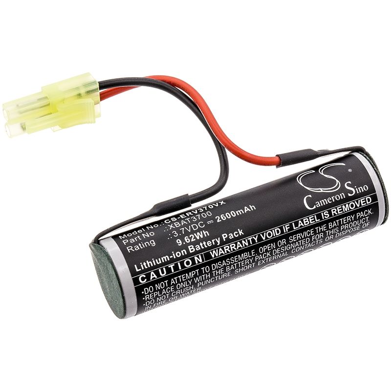 Li-ion Battery fits Shark, Cordless Rechargeable Hard Floor Sweeper V3700uk, V3700, V3700uk 3.7V, 2600mAh Vacuum Cameron Sino Technology Limited
