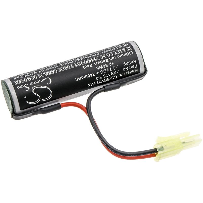 Li-ion Battery fits Shark, Cordless Rechargeable Hard Floor Sweeper V3700uk, V3700, V3700uk 3.7V, 3400mAh Vacuum Cameron Sino Technology Limited