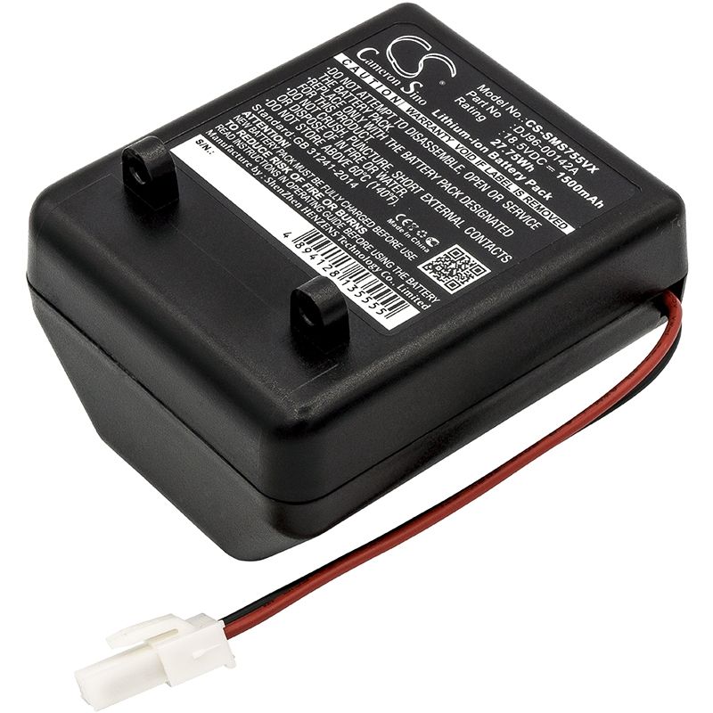 Li-ion Battery fits Samsung, Ss7550, Ss7550m, Ss7555 18.5V, 1500mAh Vacuum Cameron Sino Technology Limited
