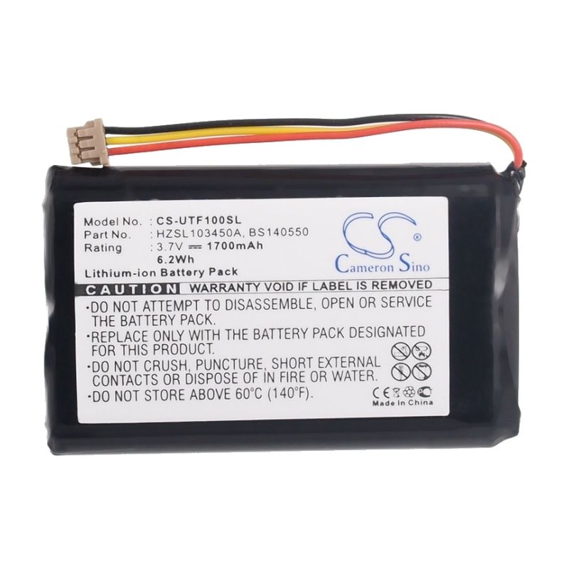 Li-ion Battery fits Utstarcom, F1000, F1000 Wifi, 3.7V, 1700mAh VoIP Phone Cameron Sino Technology Limited