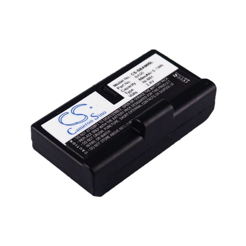Ni-MH Battery fits Sennheiser, A100a, Audioport A1, H100 2.4V, 60mAh Wireless Headset Cameron Sino Technology Limited