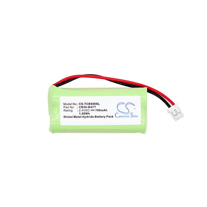 Ni-MH Battery fits Chatterbox, Cb-50, Hjc, Cb-50 Tandem Pro Kit Standard Intercom System 2.4V, 700mAh Wireless Headset Cameron Sino Technology Limited