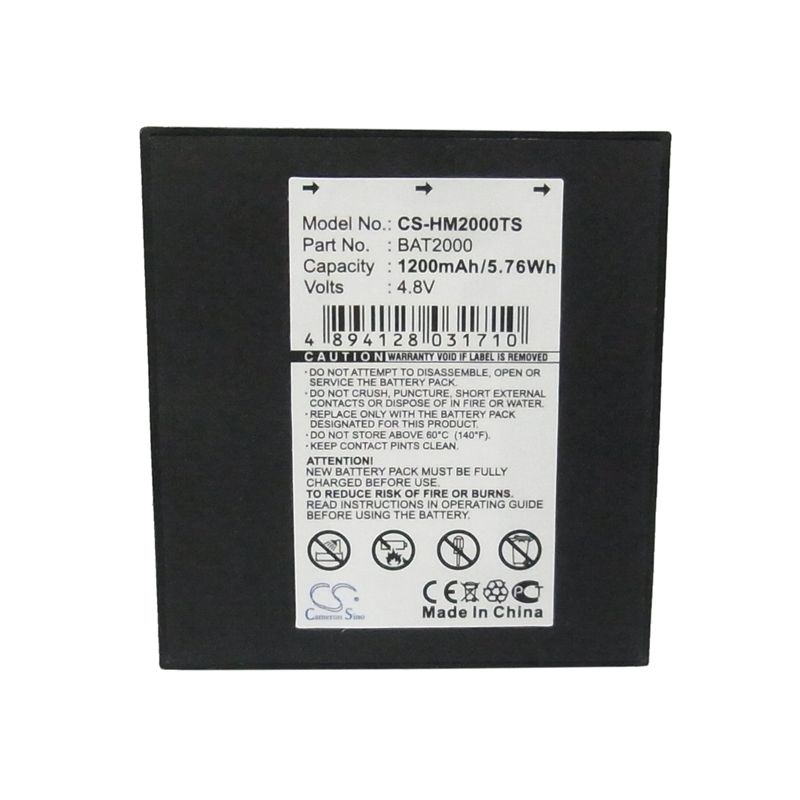 Ni-MH Battery fits Hme, Bp800 Beltpack, Com 2000, 4.8V, 1200mAh Wireless Headset Cameron Sino Technology Limited