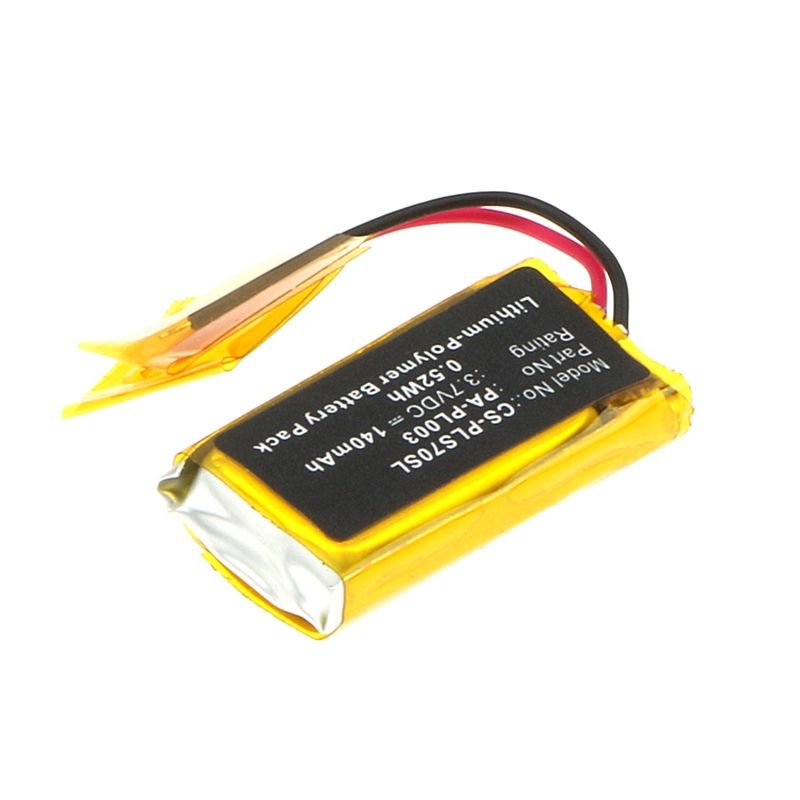Li-polymer Battery Fits Plantronics, Avaya Awh75n, Awh75n, Cs70 3.7v, 140mah Wireless Headset Cameron Sino Technology Limited
