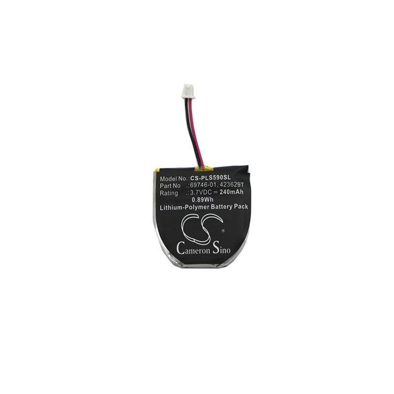 Li-polymer Battery Fits Plantronics, Pulsar 590, Pulsar 590a, Pulsar 590e 3.7v, 240mah Wireless Headset Cameron Sino Technology Limited