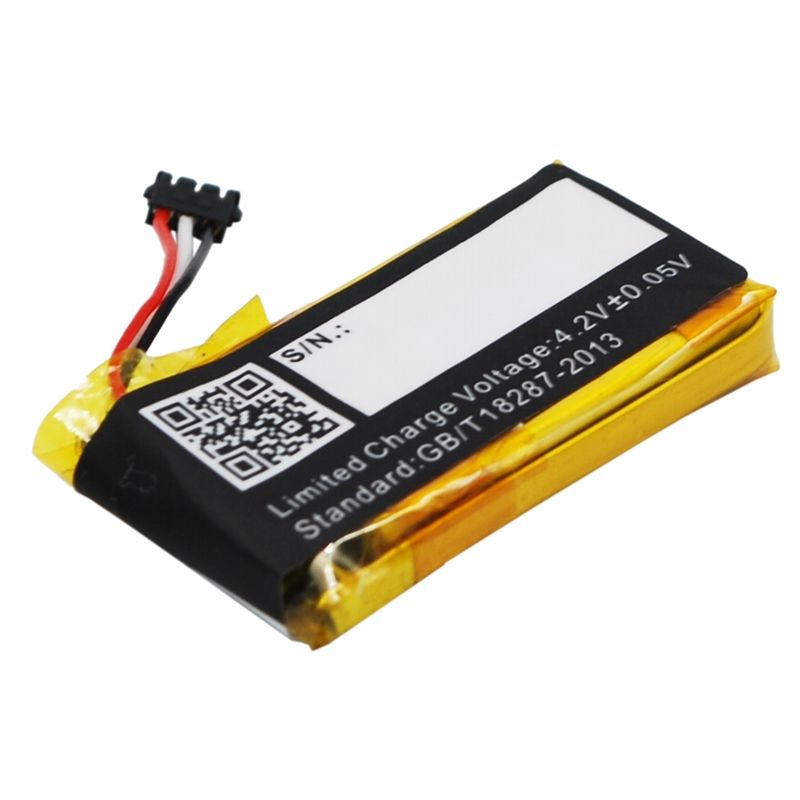 Li-Polymer Battery fits Logitech, H600, Logitech 3.7V, 240mAh Wireless Headset Cameron Sino Technology Limited