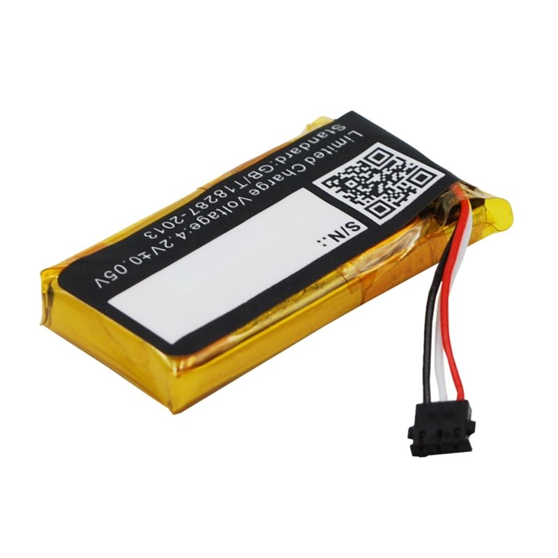 Li-Polymer Battery fits Logitech, H600, Logitech 3.7V, 240mAh Wireless Headset Cameron Sino Technology Limited