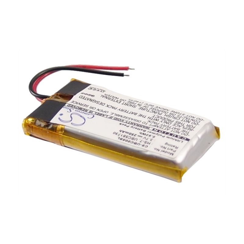 Li-Polymer Battery fits Ultralife, Ubc005, Ubc581730, Ubp005 3.7V, 250mAh Wireless Headset Cameron Sino Technology Limited