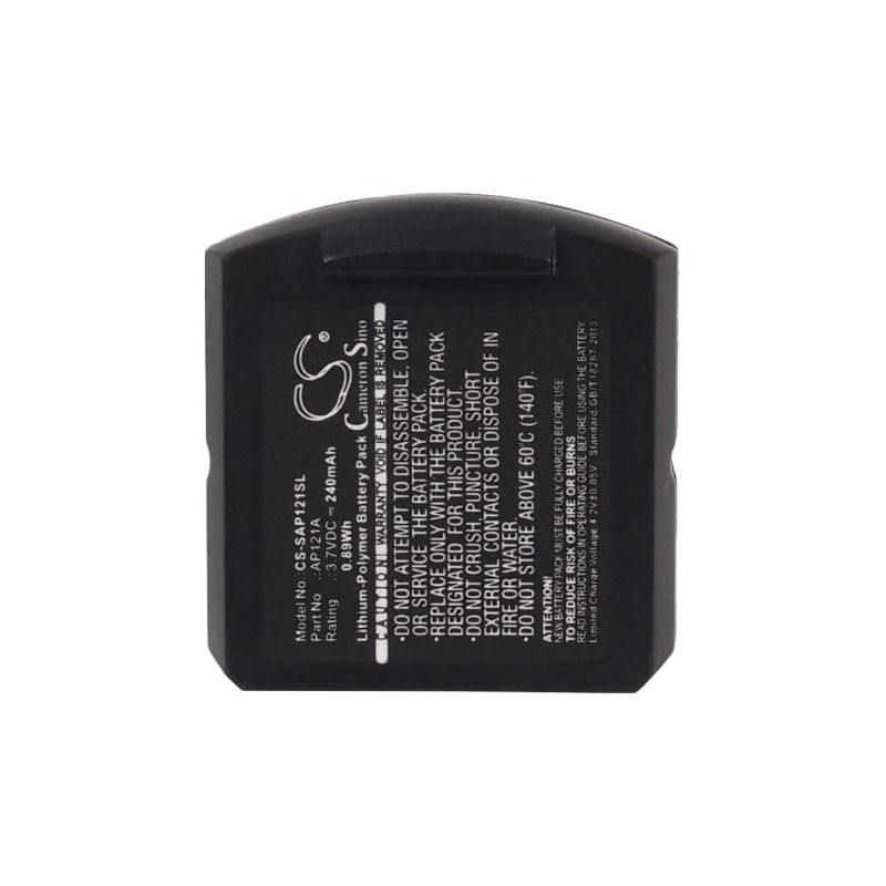 Li-polymer Battery Fits Sarabec, Infralight Swing, Swing Digital, Swing Digital Tv 3.7v, 240mah Business Cameron Sino Technology Limited (Suspended)