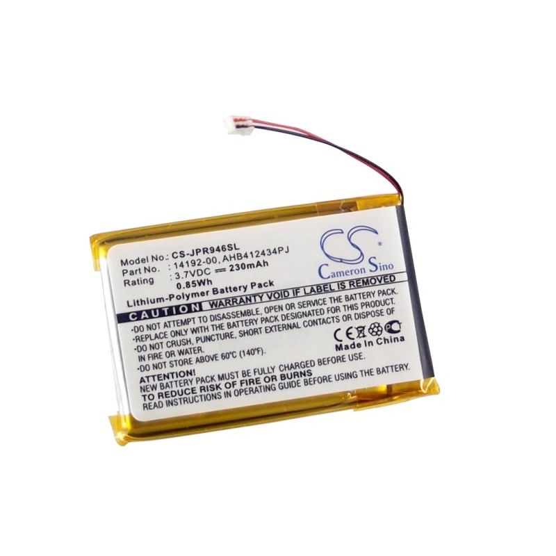 Li-polymer Battery Fits Jabra, Pro 9400, Pro 9450, Pro 9460 3.7v, 230mah Wireless Headset Cameron Sino Technology Limited
