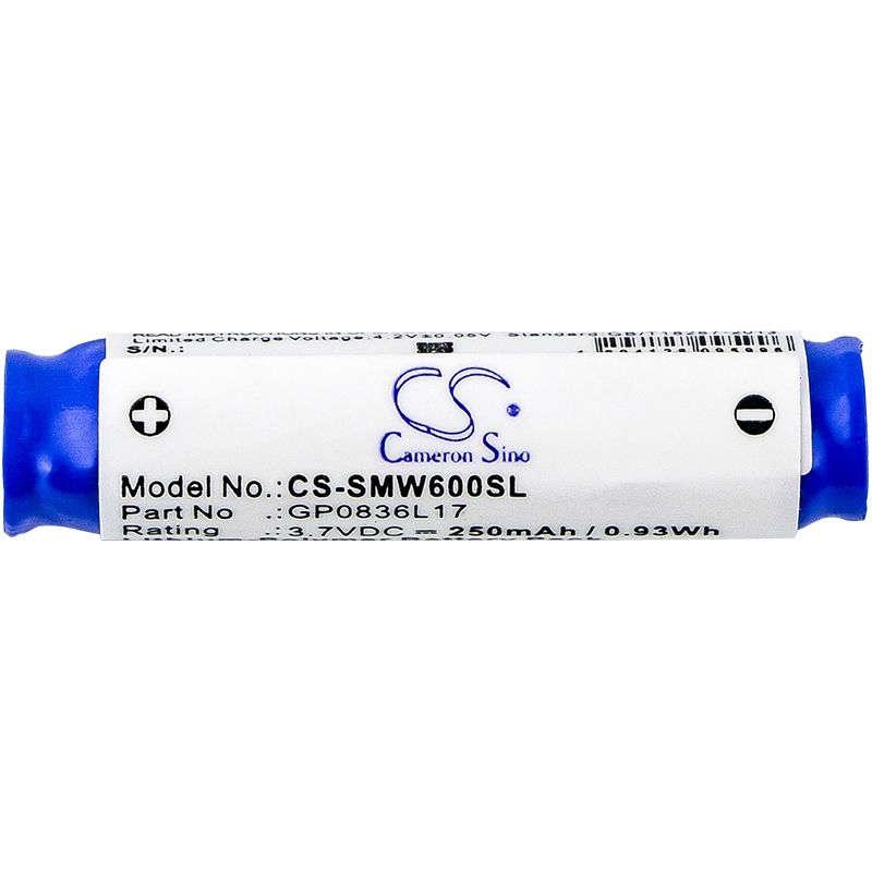 Li-Polymer Battery fits Sony, Mh100, Mw600, 3.7V, 250mAh Wireless Headset Cameron Sino Technology Limited