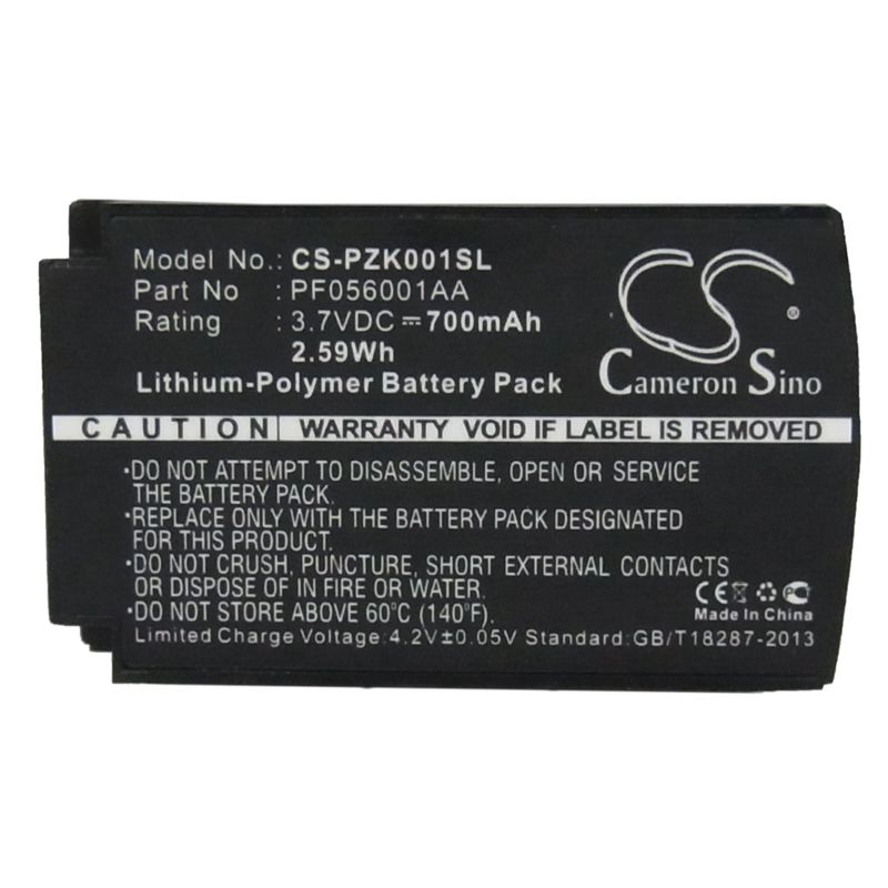 Li-polymer Battery Fits Parrot, Zik, Parrot 3.7v, 700mah Wireless Headset Cameron Sino Technology Limited