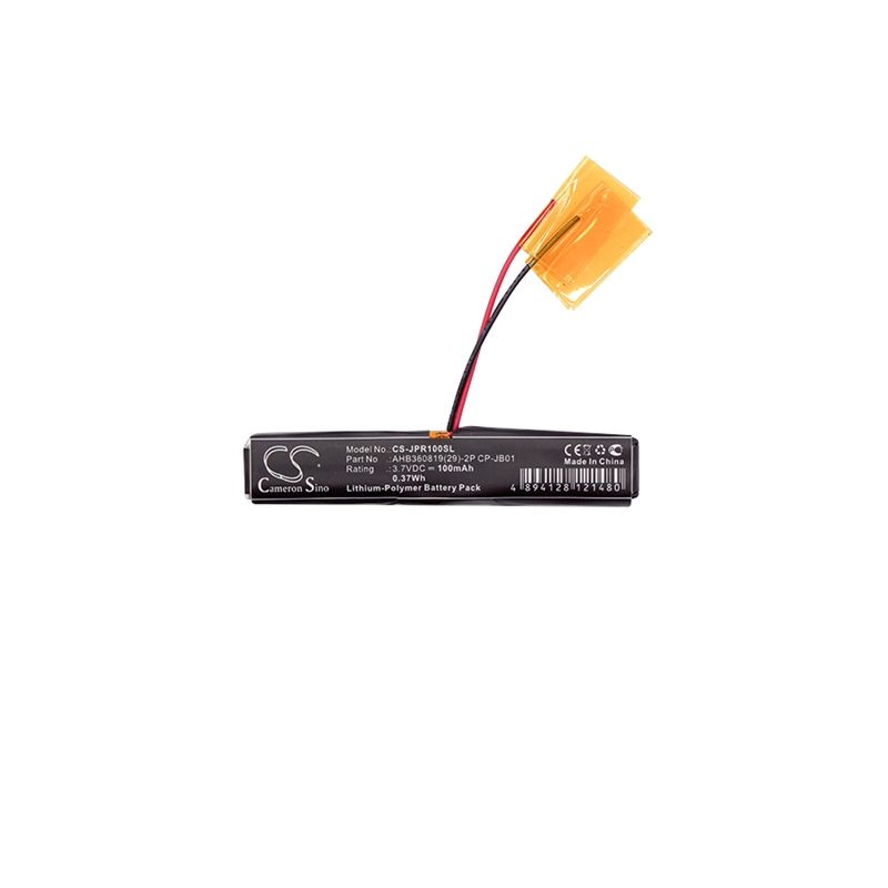 Li-Polymer Battery fits Jabra, 100-93040000-02, Wave, 3.7V, 100mAh Wireless Headset Cameron Sino Technology Limited