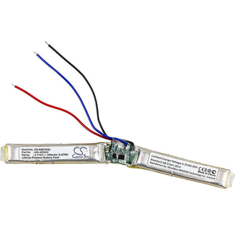 Li-polymer Battery Fits Bose, Qc30, Quietcomfort 30, Quietcontrol 30 3.7v, 180mah Business Cameron Sino Technology Limited