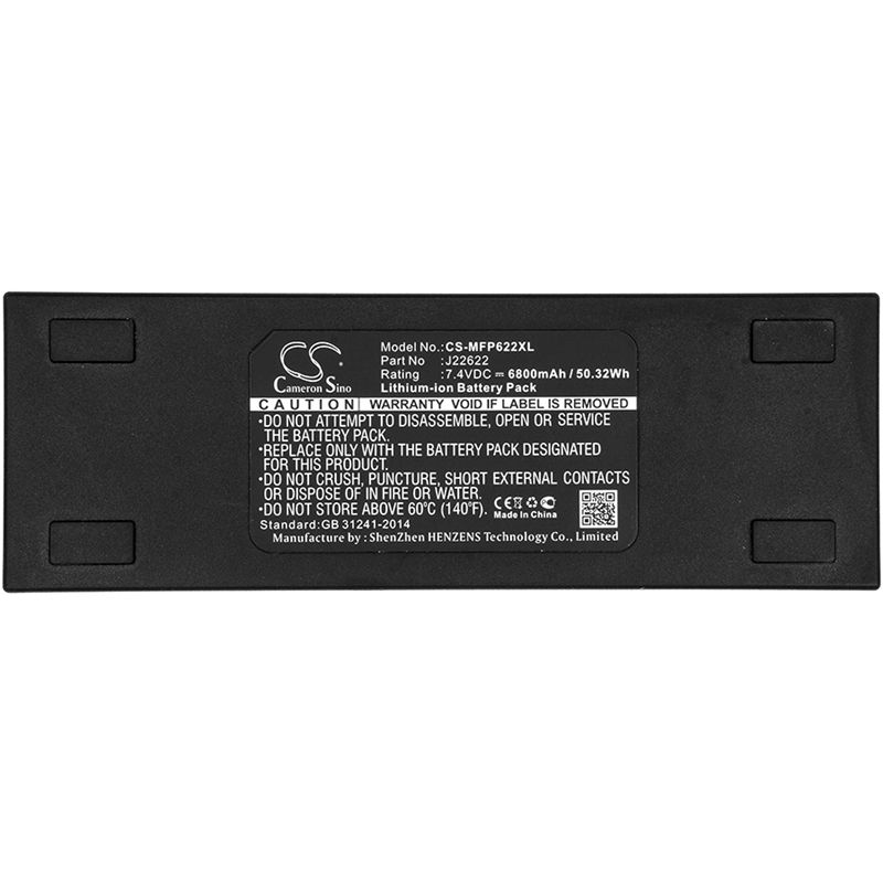 Li-ion Battery Fits Mackie, Freeplay, Freeplay Portable Pa System, 7.4v, 6800mah Wireless Headset Cameron Sino Technology Limited