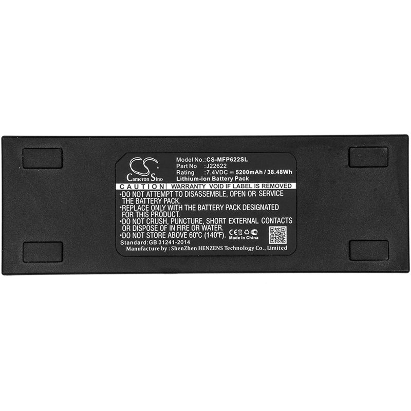 Li-ion Battery Fits Mackie, Freeplay, Freeplay Portable Pa System, 7.4v, 5200mah Wireless Headset Cameron Sino Technology Limited