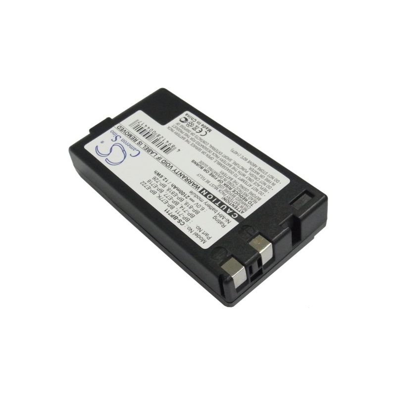 Ni-mh Battery Fits Canon, E06, E07, E08 6.0v, 2100mah Camera Cameron Sino Technology Limited