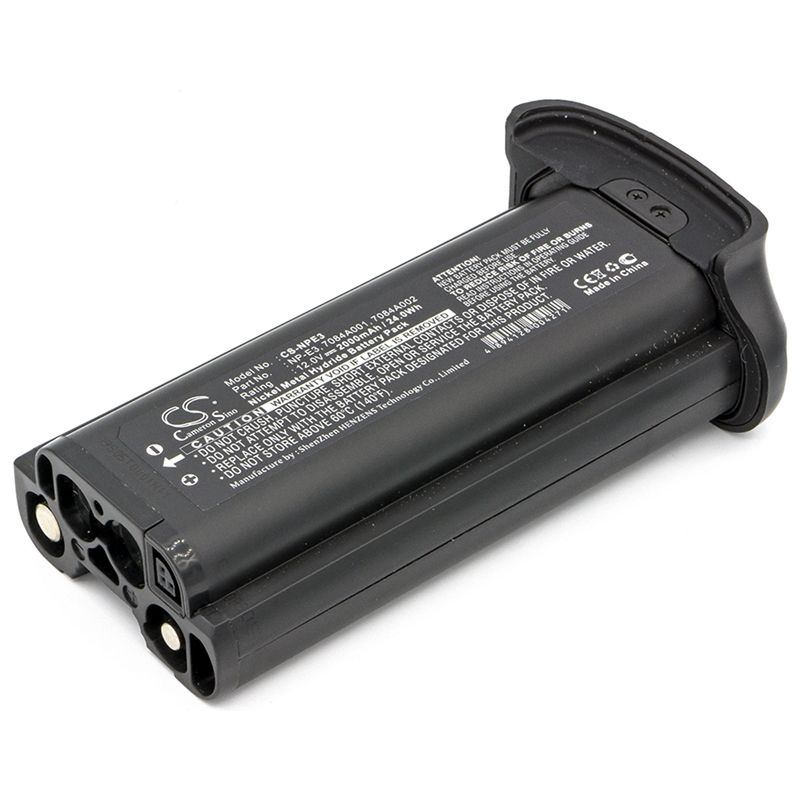 Ni-MH Battery fits Canon, Eos 1d, Eos 1d Mark Ii, Eos 1d Mark Ii N 12.0V, 2000mAh Camera Cameron Sino Technology Limited