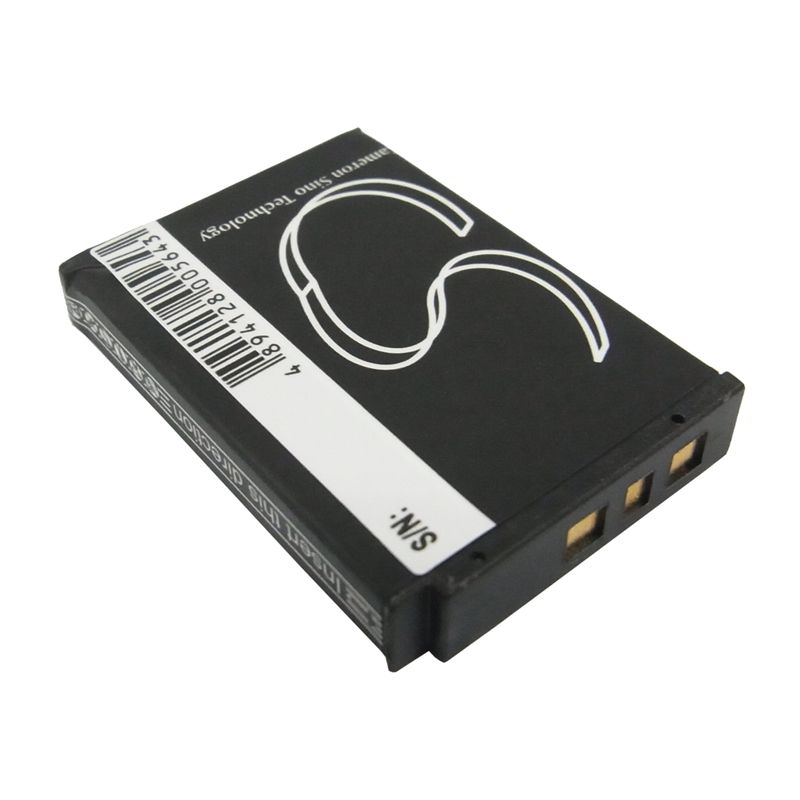 Li-ion Battery Fits Kodak, Easyshare M380, Easyshare M381, Easyshare V1003 3.7v, 1050mah Camera Cameron Sino Technology Limited