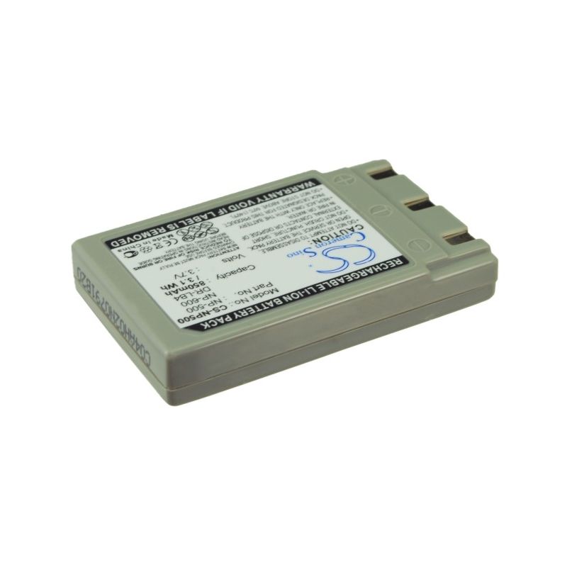 Li-ion Battery fits Konica, Revio Kd-310, Revio Kd-310z, Revio Kd-400z 3.7V, 850mAh Camera Cameron Sino Technology Limited