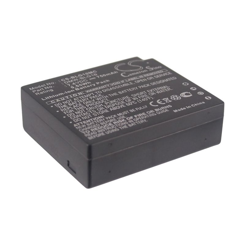 Li-ion Battery Fits Leica, D-lux Type 109, Panasonic, Lumix Dmc-gf3 7.4v, 750mah Camera Cameron Sino Technology Limited