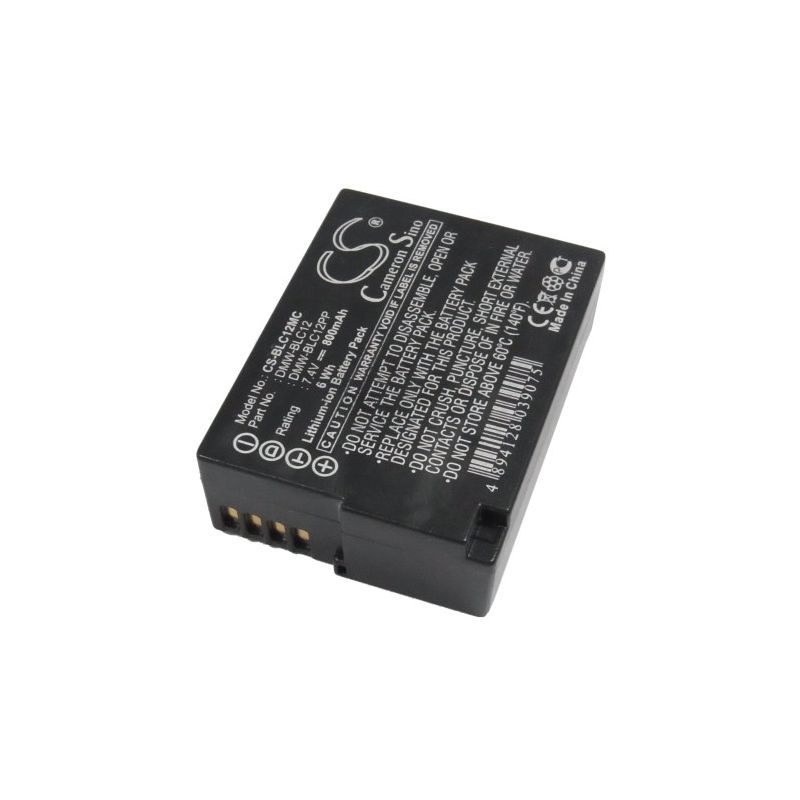 Li-ion Battery Fits Leica, Leica Q, V-lux 4, Panasonic 7.4v, 800mah Camera Cameron Sino Technology Limited