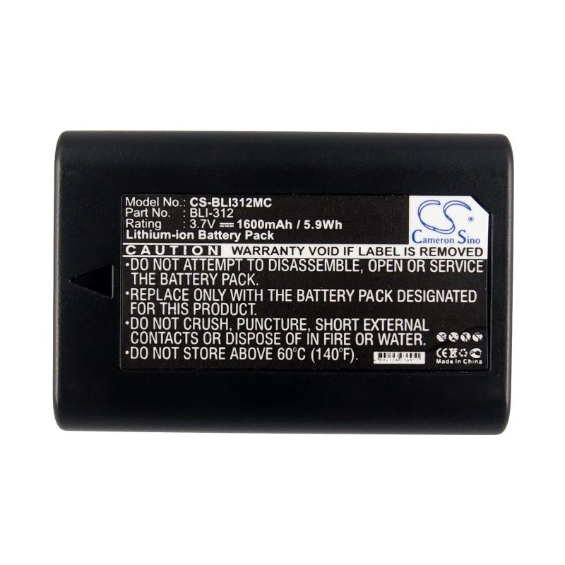 Li-ion Battery Fits Leica, Bm8, M8, M8.2 3.7v, 1600mah Camera Cameron Sino Technology Limited