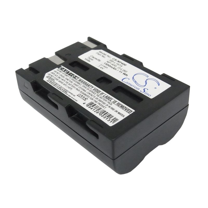 Li-ion Battery Fits Minolta, Minolta A Sweet Digital, Minolta A-5 Digital, Minolta A-7 Digital 7.4v, 1500mah Camera Cameron Sino Technology Limited