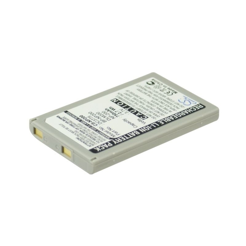 Li-ion Battery fits Minolta, Dimage X, Dimage Xg, Dimage Xi 3.7V, 750mAh Camera Cameron Sino Technology Limited
