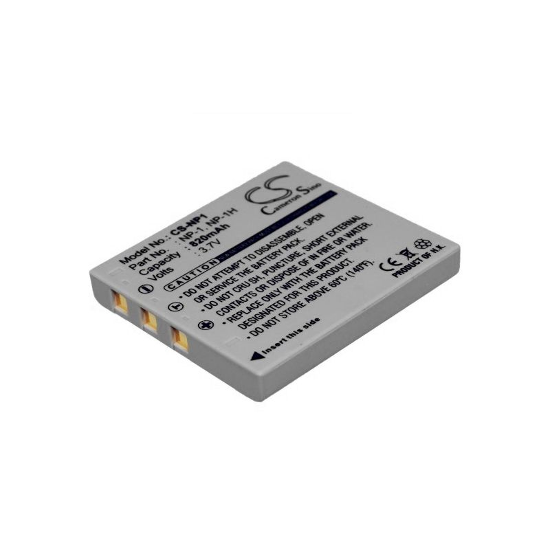 Li-ion Battery fits Minolta, Dimage X1 3.7V, 820mAh Camera Cameron Sino Technology Limited