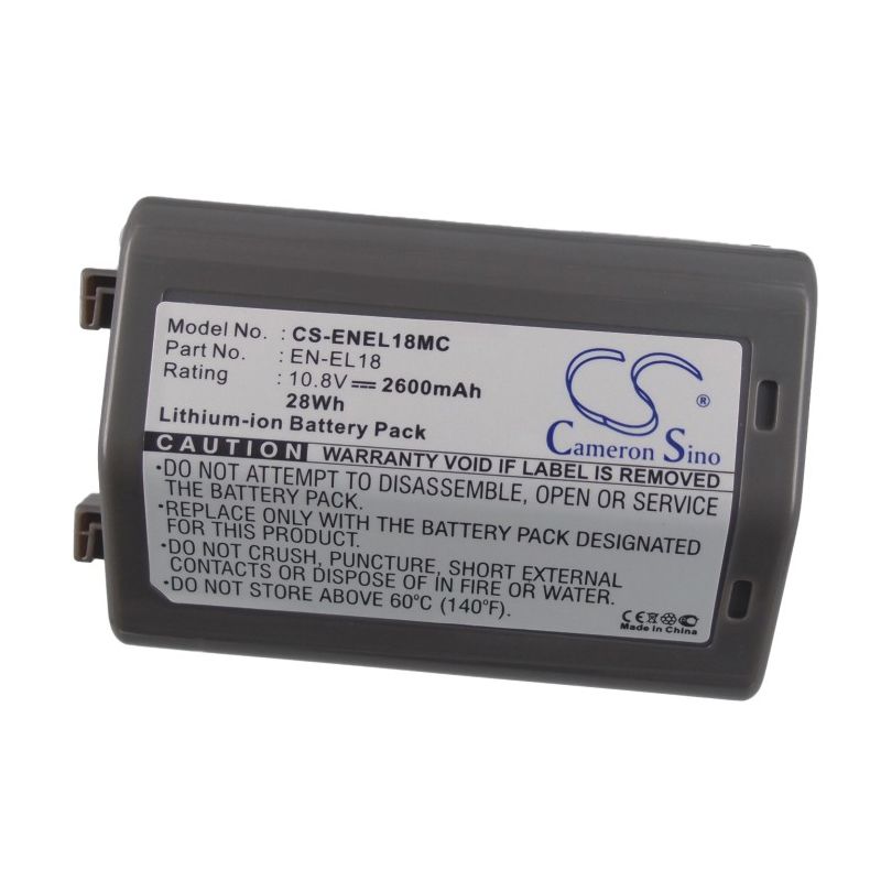 Li-ion Battery Fits Nikon, D4 Dslr 10.8v, 2600mah Camera Cameron Sino Technology Limited