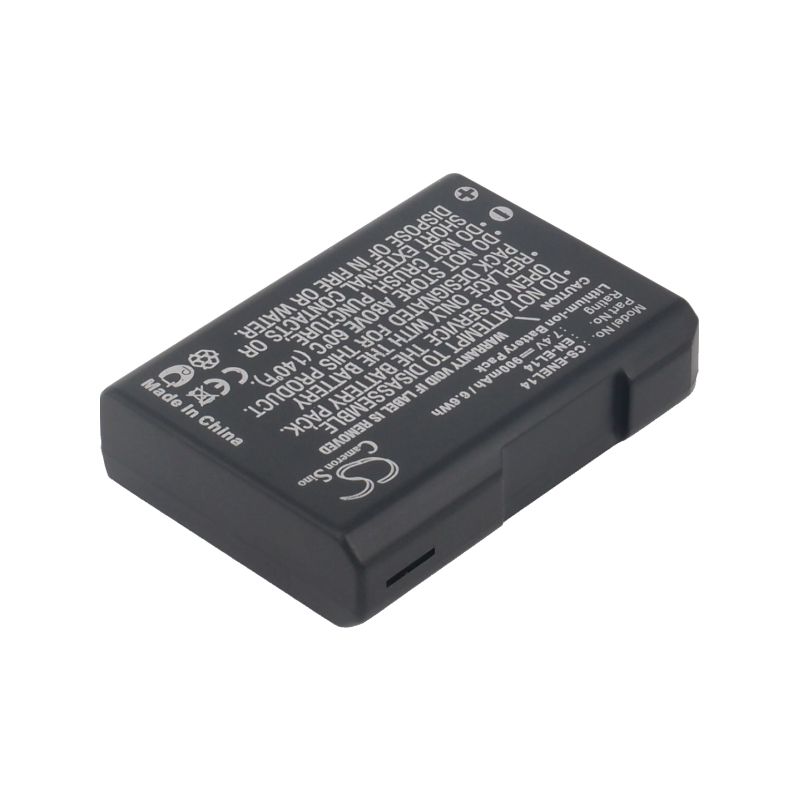 Li-ion Battery fits Nikon, Coolpix P7000, Coolpix P7100, Coolpix P7700 7.4V, 900mAh Camera Cameron Sino Technology Limited
