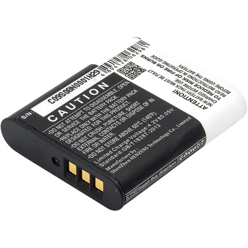 Li-ion Battery fits Olympus, Powers Stylus Sp-100, Sh-50 His, Stylus Xz-2 3.7V, 1200mAh Camera Cameron Sino Technology Limited