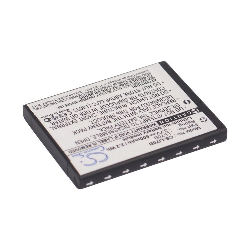 Li-ion Battery Fits Olympus, Fe-4020, Fe-4040, Vg-110 3.7v, 600mah Camera Cameron Sino Technology Limited