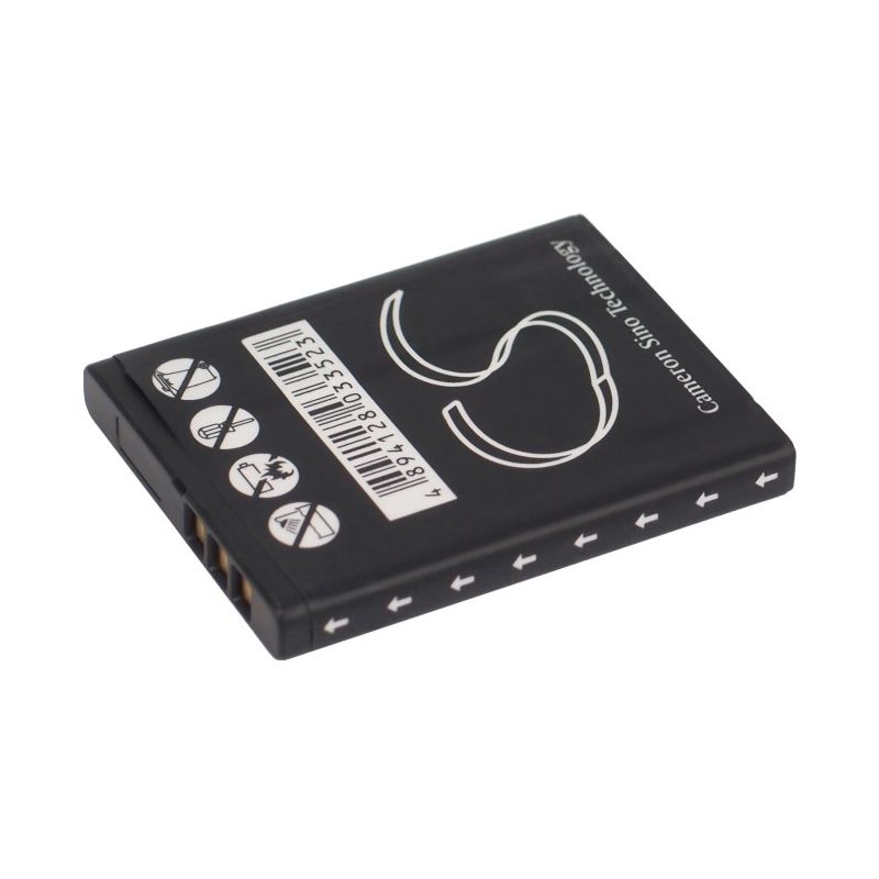 Li-ion Battery Fits Olympus, Fe-4020, Fe-4040, Vg-110 3.7v, 600mah Camera Cameron Sino Technology Limited