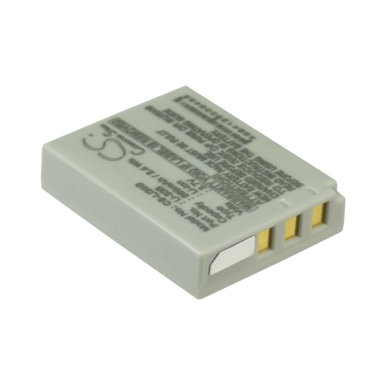 Li-ion Battery fits Olympus, Stylus Verve Digital, Stylus Verve Digital S, U-mini Digital 3.7V, 650mAh Home Electronics Cameron Sino Technology Limited (Suspended)