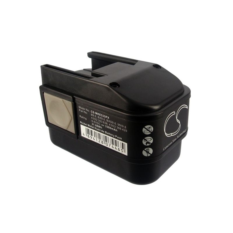 Ni-MH Battery fits Aeg, 2000, Battery Light Pl Option, Best 9.6x 9.6V, 3300mAh Power Tools Cameron Sino Technology Limited