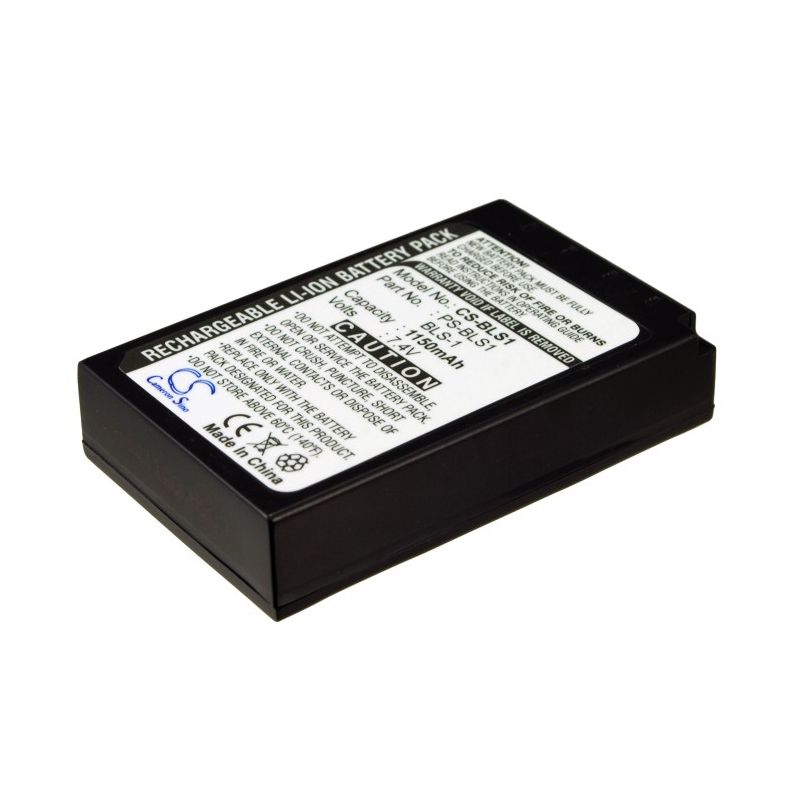 Li-ion Battery fits Olympus, E-400, E-410, E-420 7.4V, 1150mAh Camera Cameron Sino Technology Limited