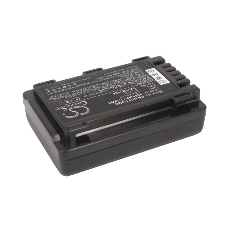 Li-ion Battery fits Panasonic, Hc-v110, Hc-v110g, Hc-v110gk 3.7V, 850mAh Camera Cameron Sino Technology Limited