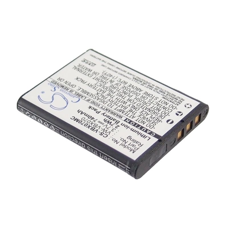 Li-ion Battery Fits Panasonic, Hm-ta2, Hx-dc1, Hx-dc10 3.7v, 740mah Camera Cameron Sino Technology Limited