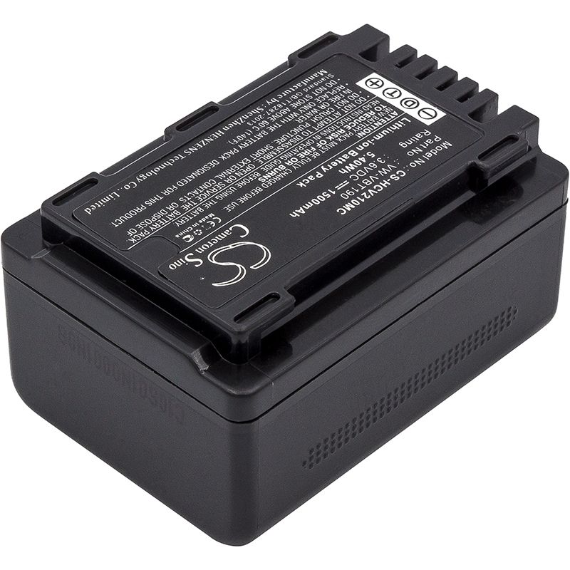 Li-ion Battery fits Panasonic, Hc-250eb, Hc-550eb, Hc-727eb 3.6V, 1500mAh Camera Cameron Sino Technology Limited
