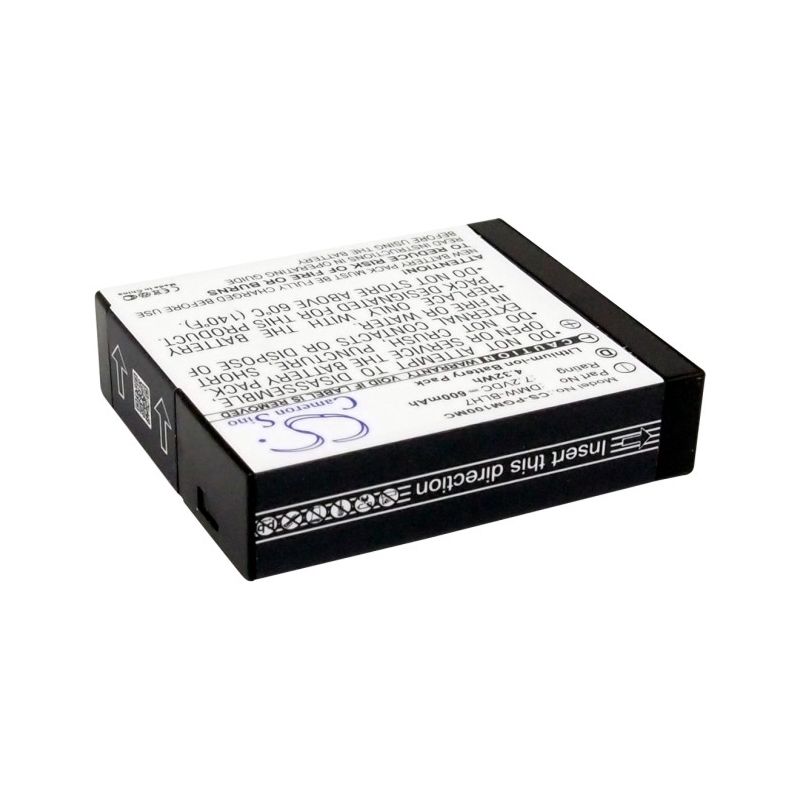 Li-ion Battery Fits Panasonic, Lumix Dmc-gm1, Lumix Dmc-gm1d, Lumix Dmc-gm1k 7.2v, 600mah Camera Cameron Sino Technology Limited